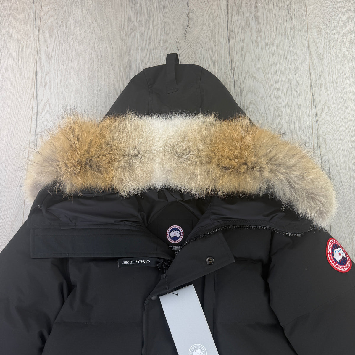 Canada Goose Men’s Black Carson Parker Jacket - Small