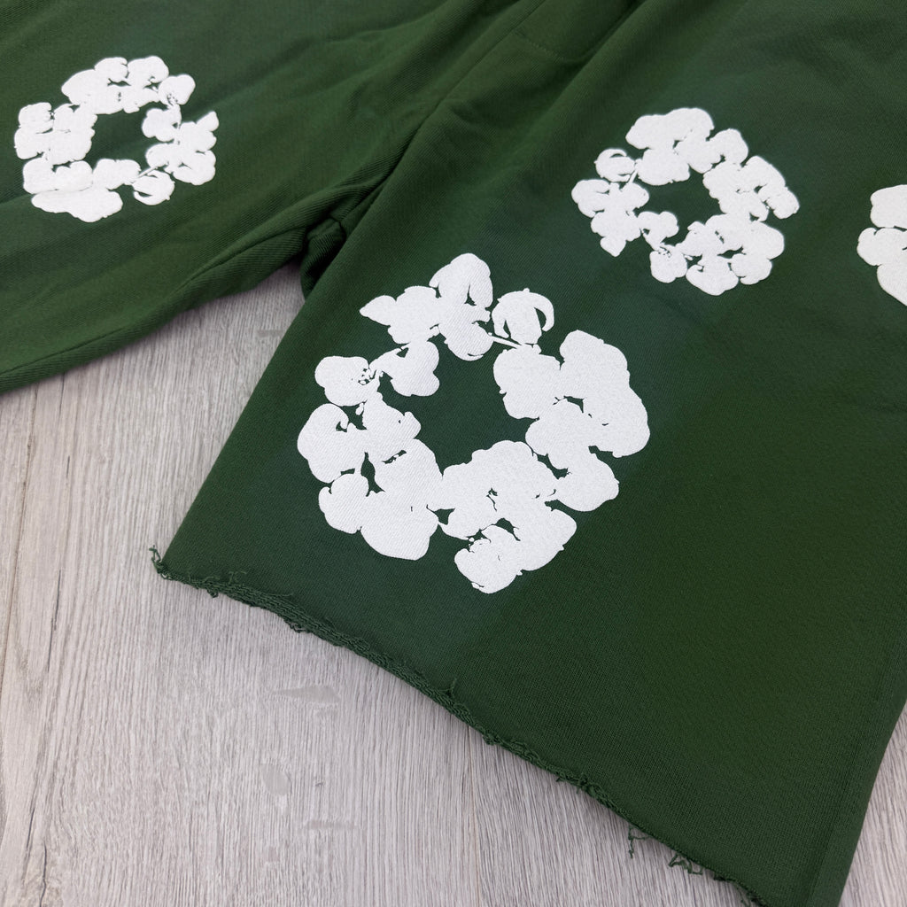 Denim Tears Men’s Green Shorts