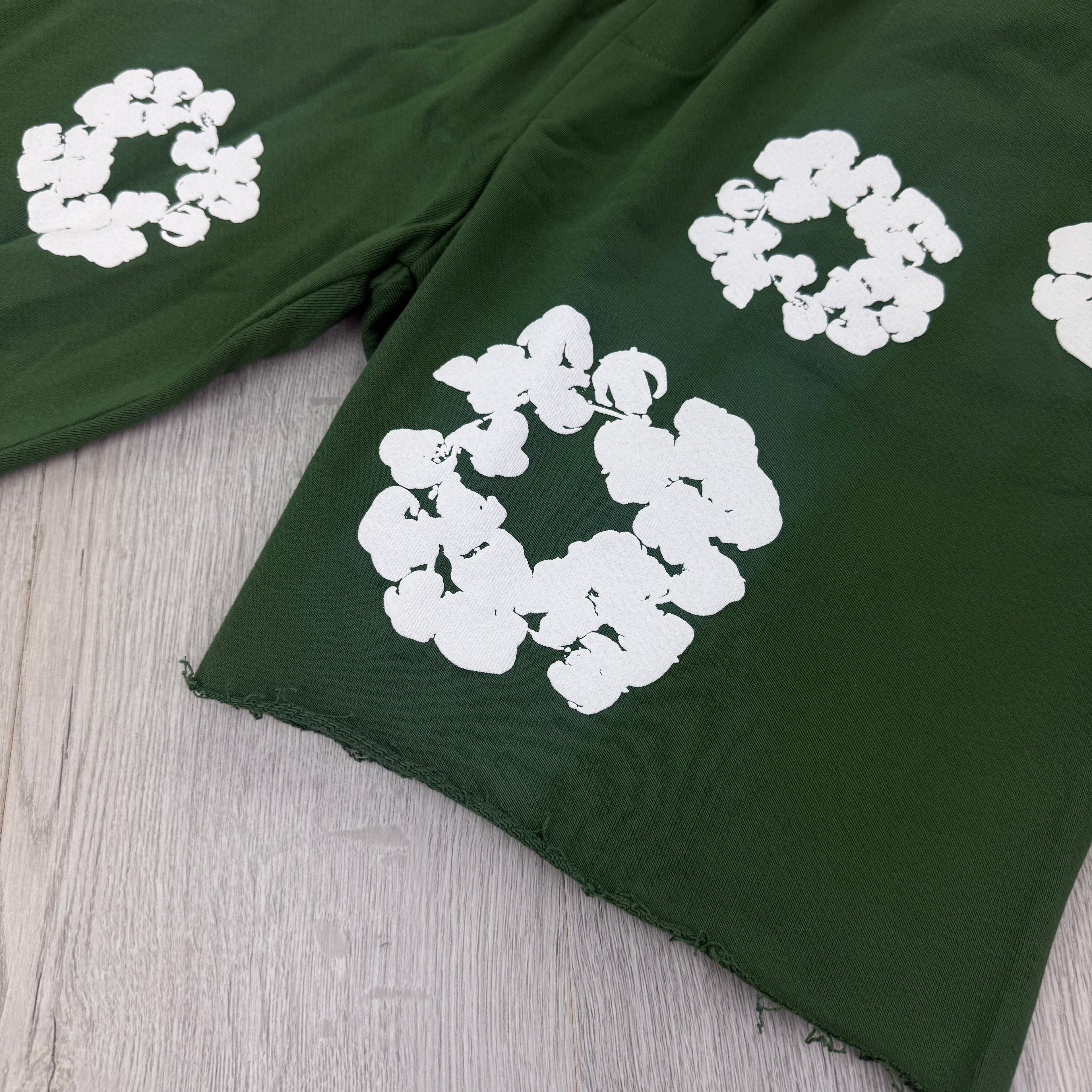 Denim Tears Men’s Green Shorts