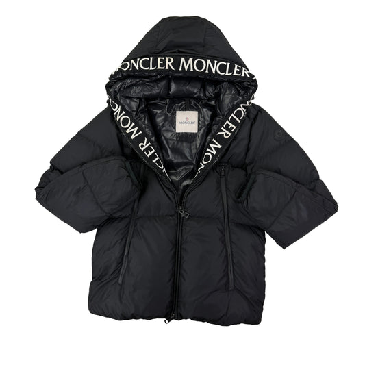 Moncler Montcla Men’s Black Zip-up Down Jacket - Size 1