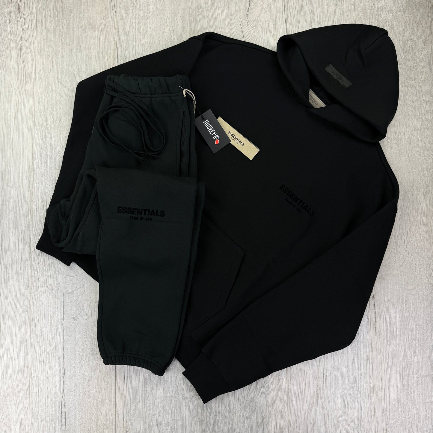 Fear of God Essentials ‘Black' Full Tracksuit