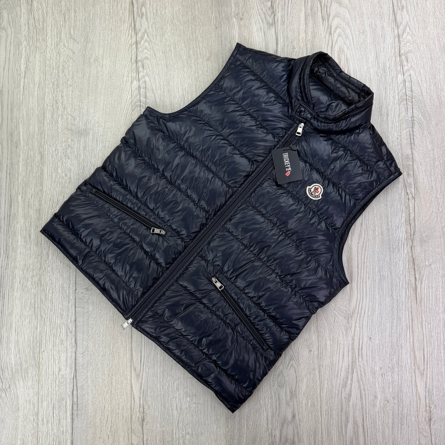 Moncler Men’s Navy GUI Down Gilet