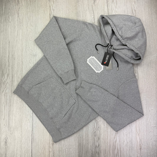 Dior Couture Men’s Grey Pullover Cotton Hoodie - Small
