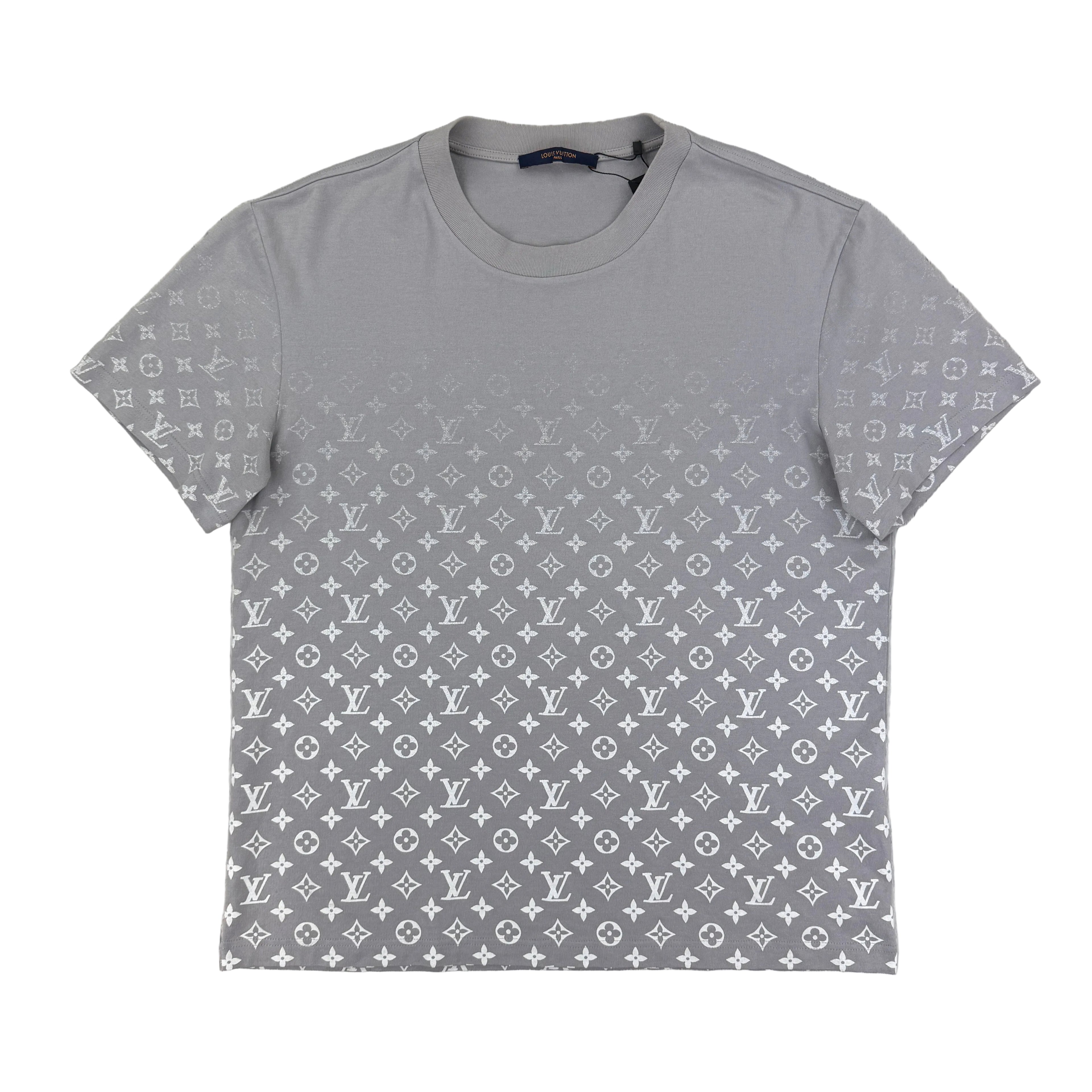 Louis Vuitton Men’s Grey Gradient T-shirt - Medium Slim