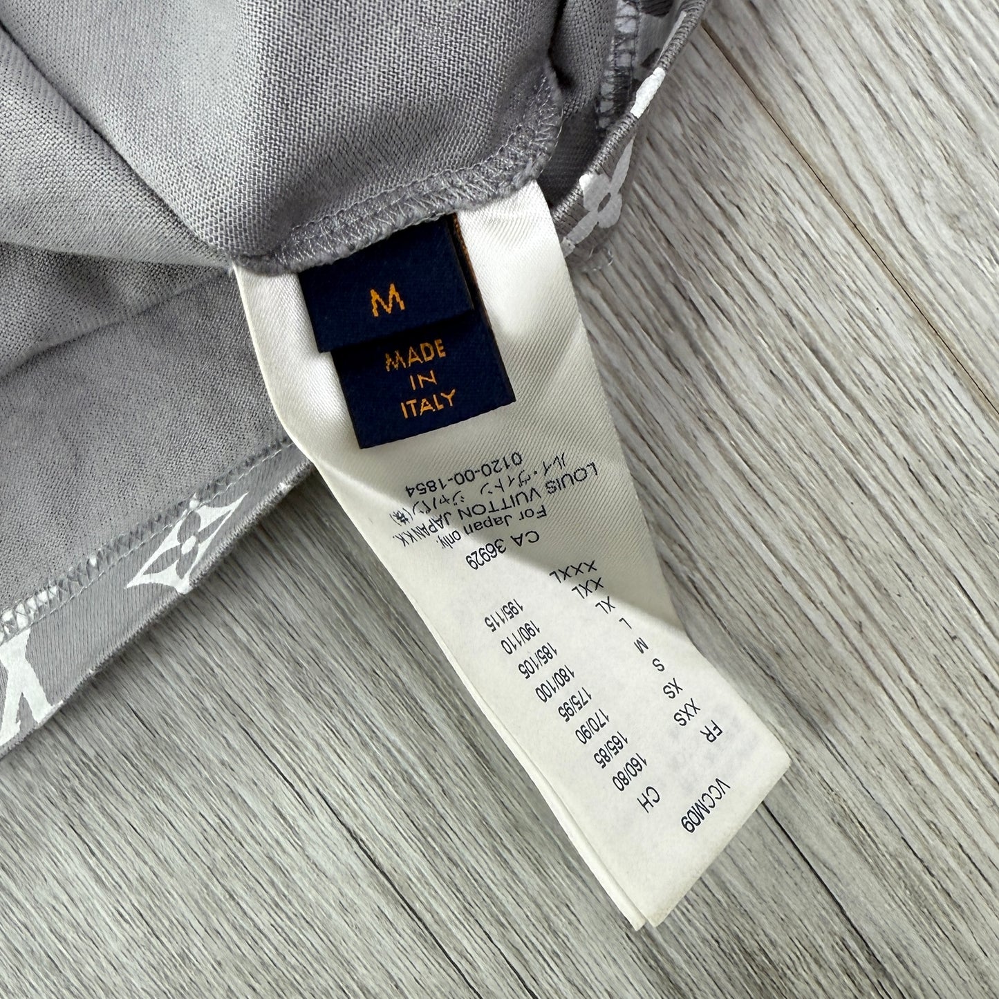 Louis Vuitton Men’s Grey Gradient T-shirt - Medium Slim