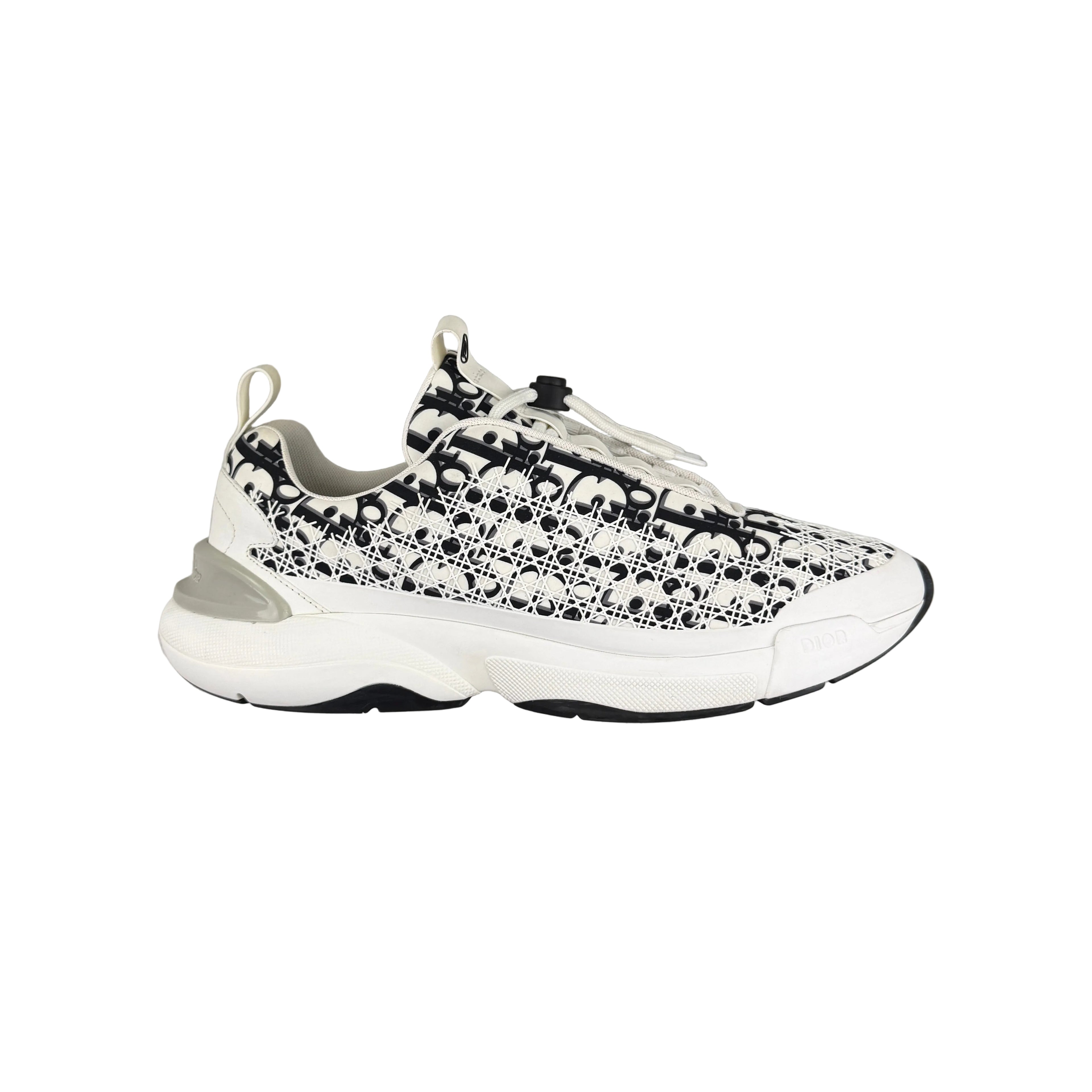 Dior B24 Men’s White & Black Trainers - Uk 10