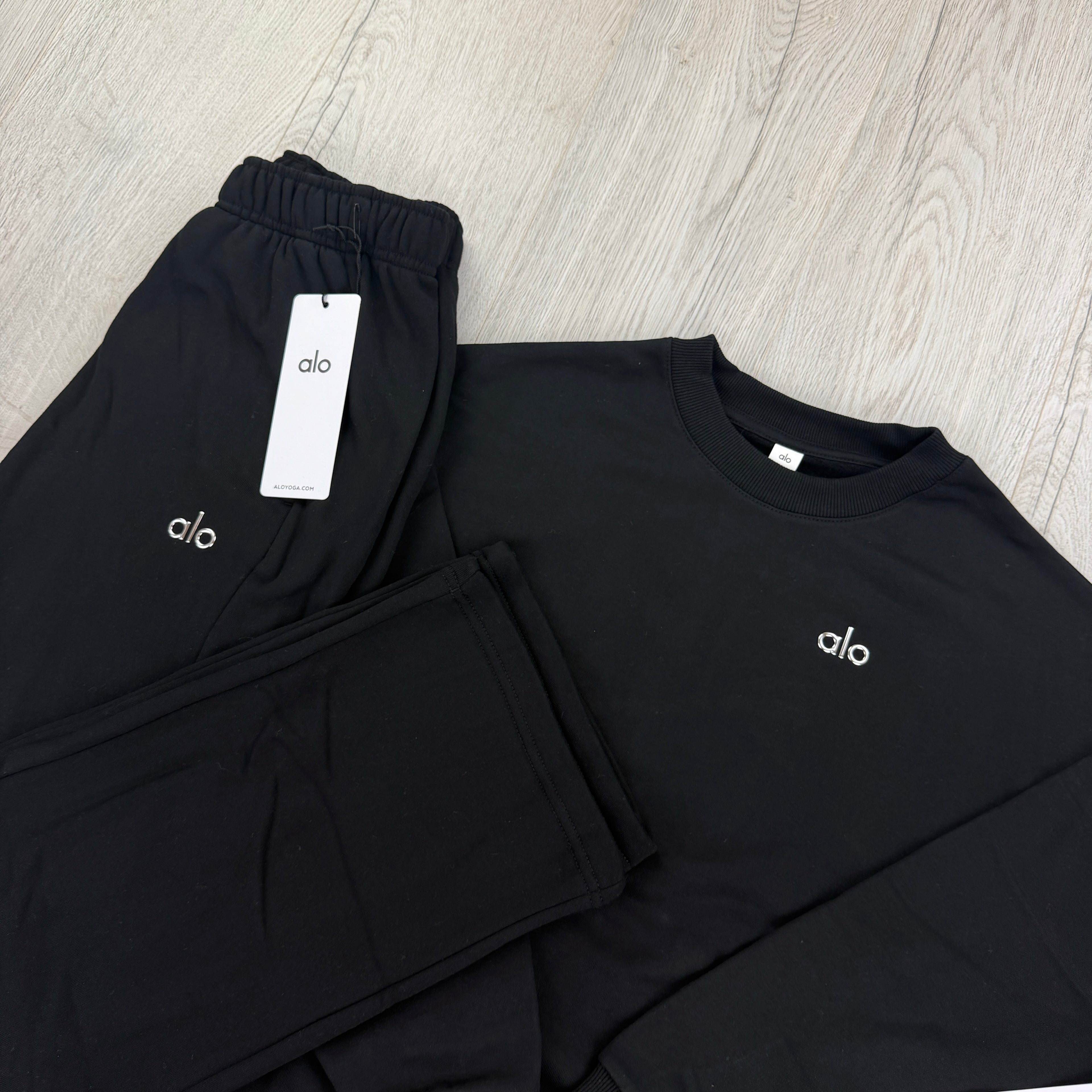 Alo Men’s Black Full Tracksuit