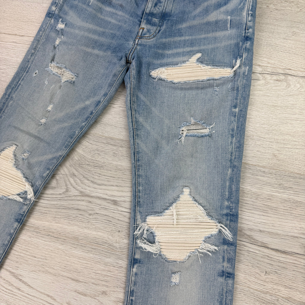 Amiri Men’s Blue Denim MX1 Jeans - Uk 31