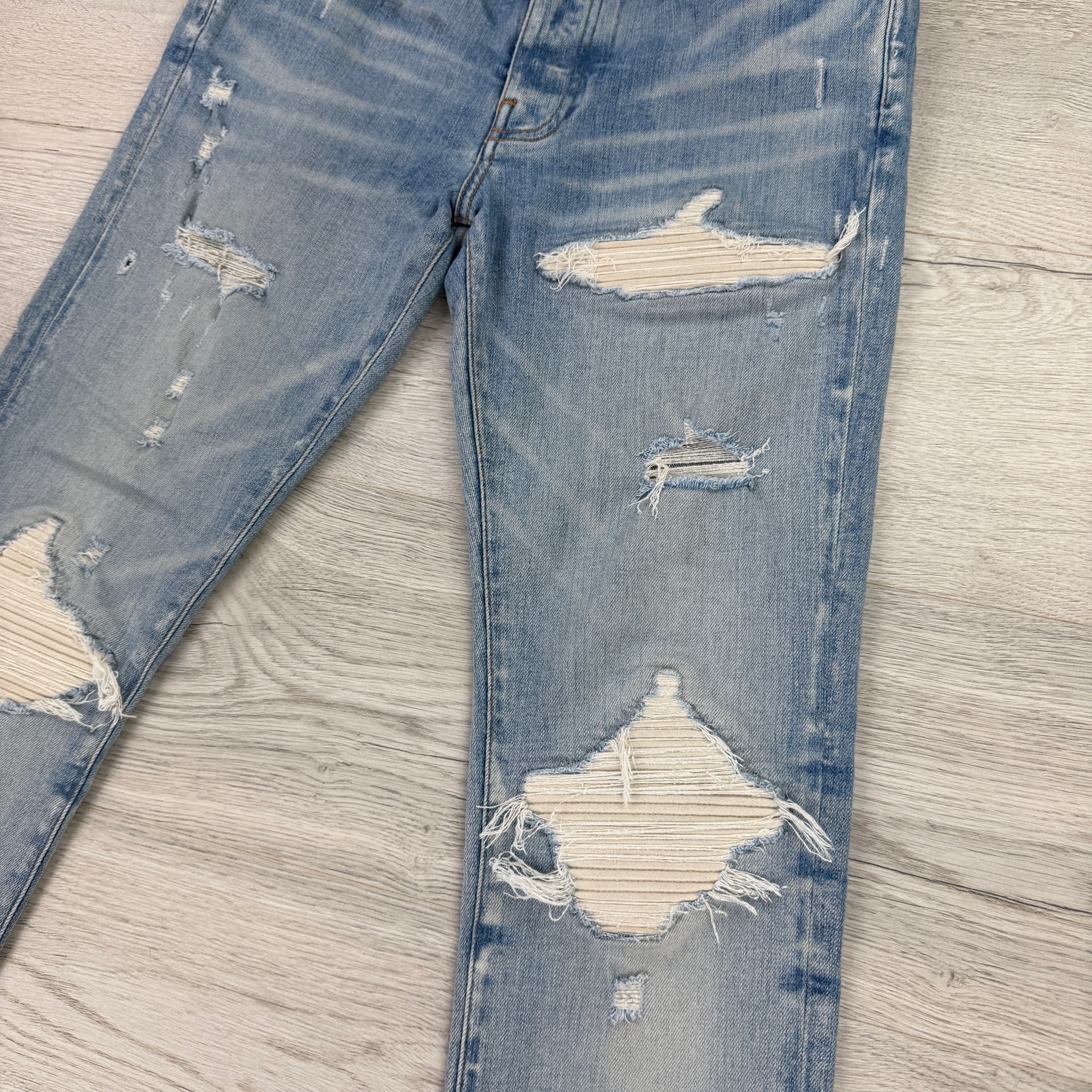 Amiri Men’s Blue Denim MX1 Jeans - Uk 31