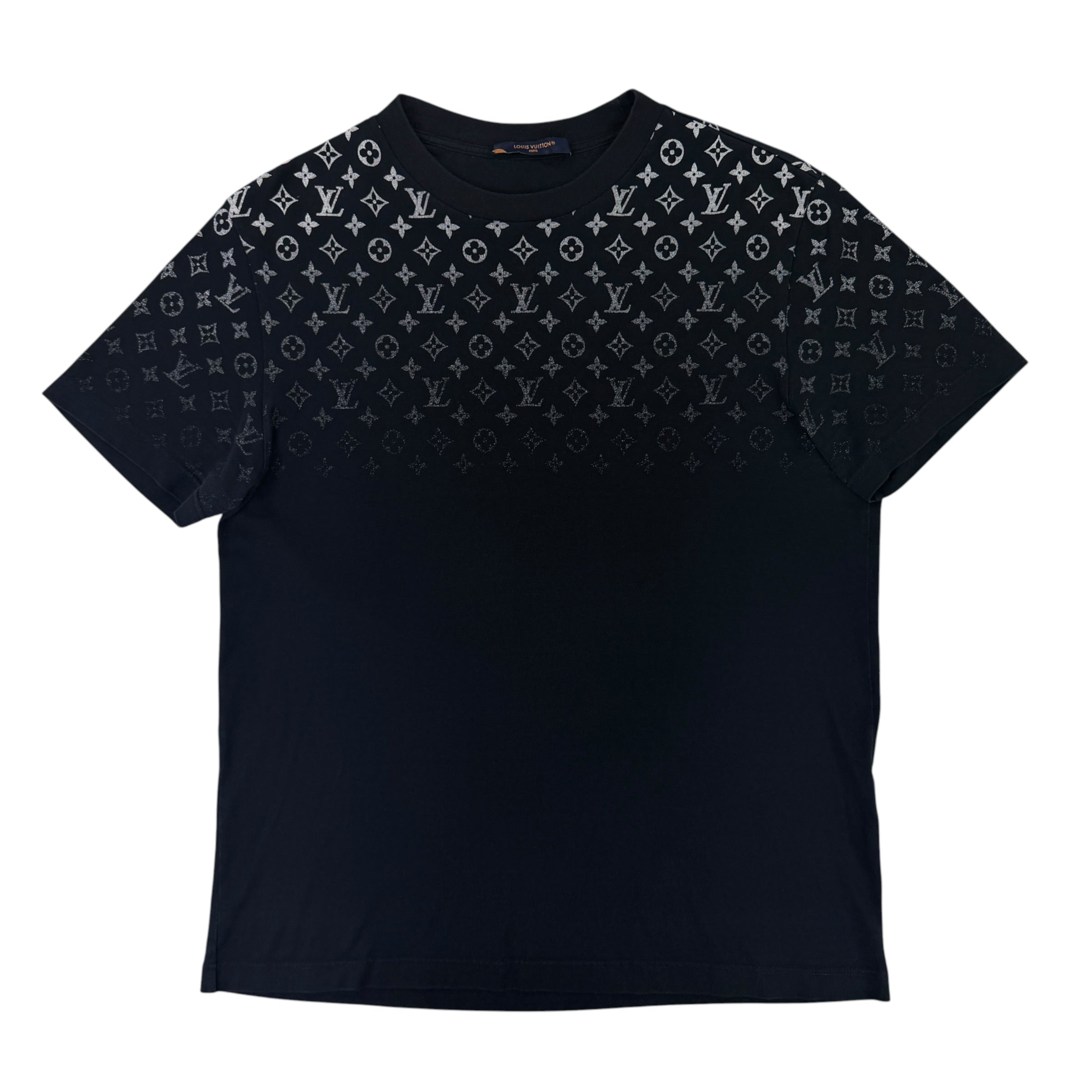 Louis Vuitton Men’s Navy Gradient T-shirt - Large