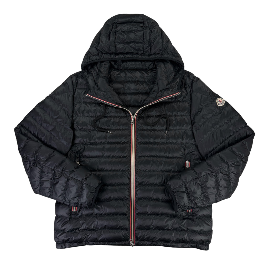 Moncler Men’s Black Athenes Down Jacket - Size 6 (Fit L/XL)