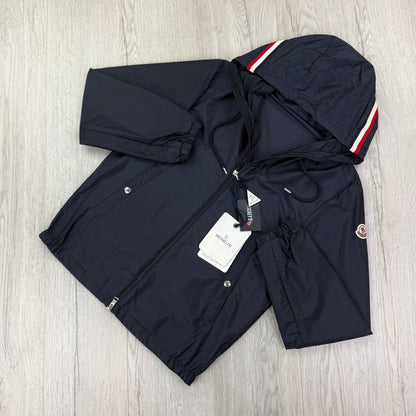 Moncler Men’s Grimpeurs Zip-up Navy Windbreaker Jacket
