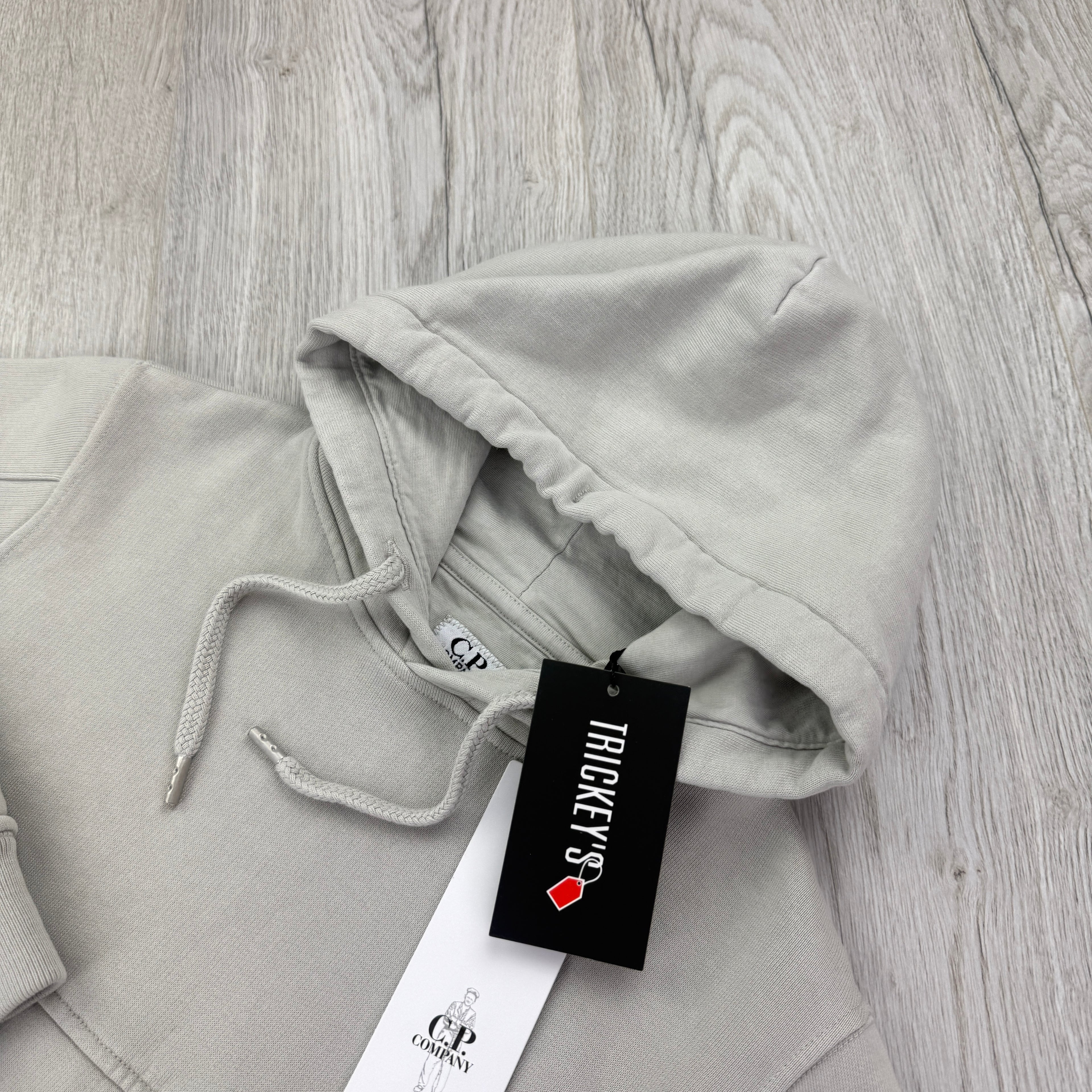 Cp Company Kids Grey Hoodie - Aged 8