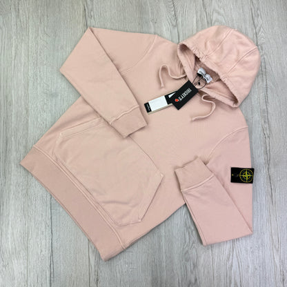 Stone Island Men’s Salmon Pullover Hoodie - Small