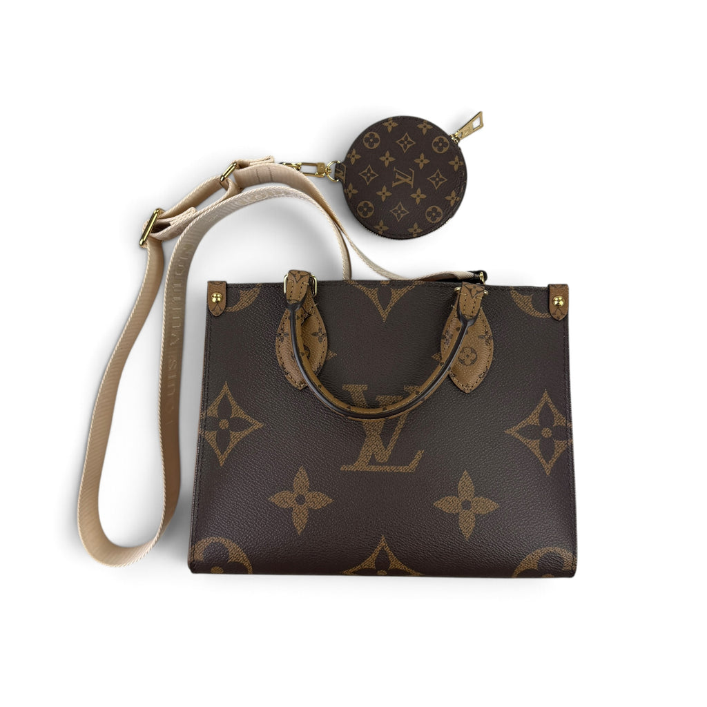 Louis Vuitton Women’s Brown Monogram Reverse OnTheGo PM Bag