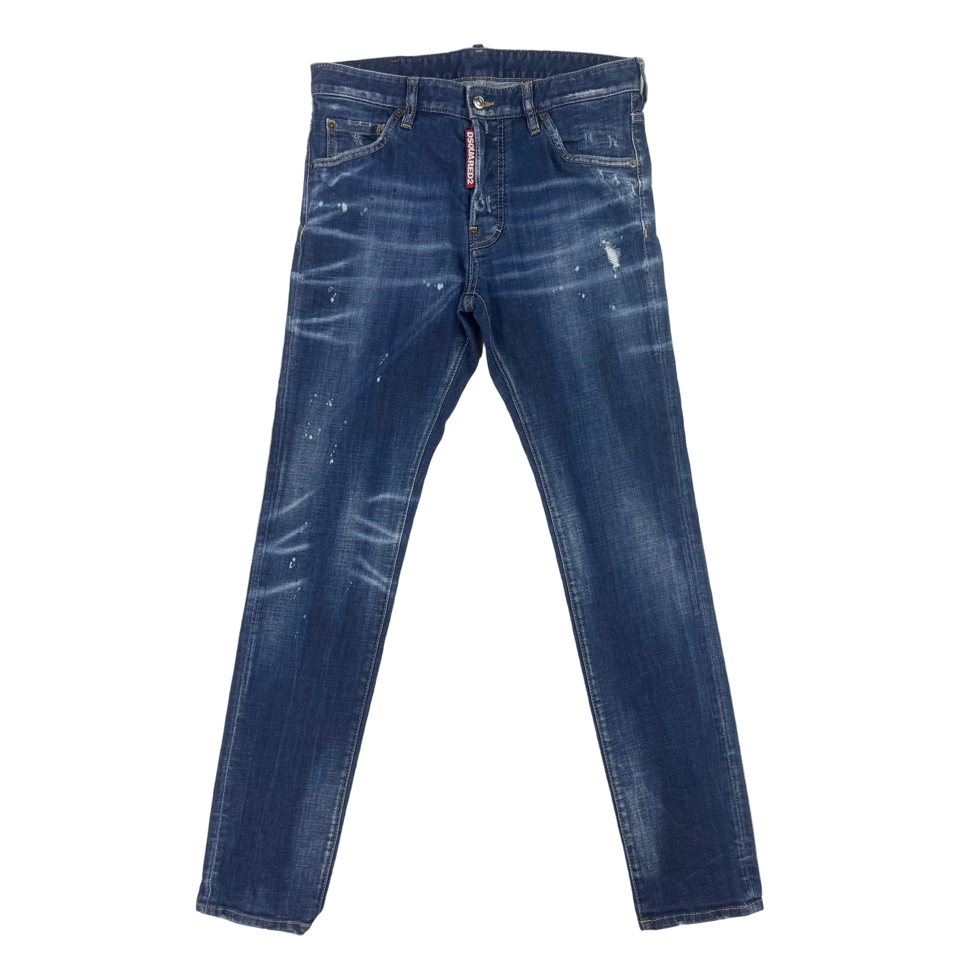 Dsquared2 Men’s Blue Distressed Cool Guy Jeans - 48 (Uk 32)