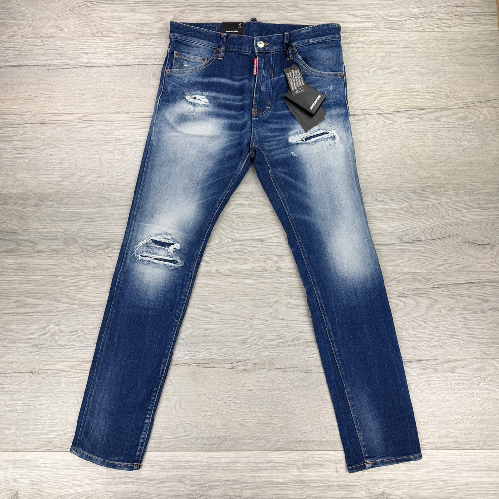 Dsquared2 Men’s Denim Distressed Cool Guy Jeans - 46 (Uk 30)