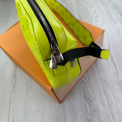 Louis Vuitton Men’s Neon Yellow Outdoor Messenger Bag
