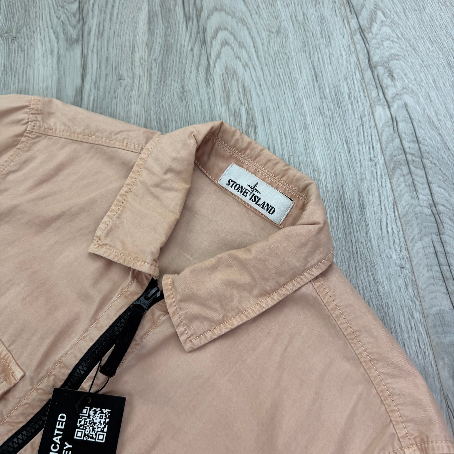 Stone Island Men’s Salmon Overshirt - Small