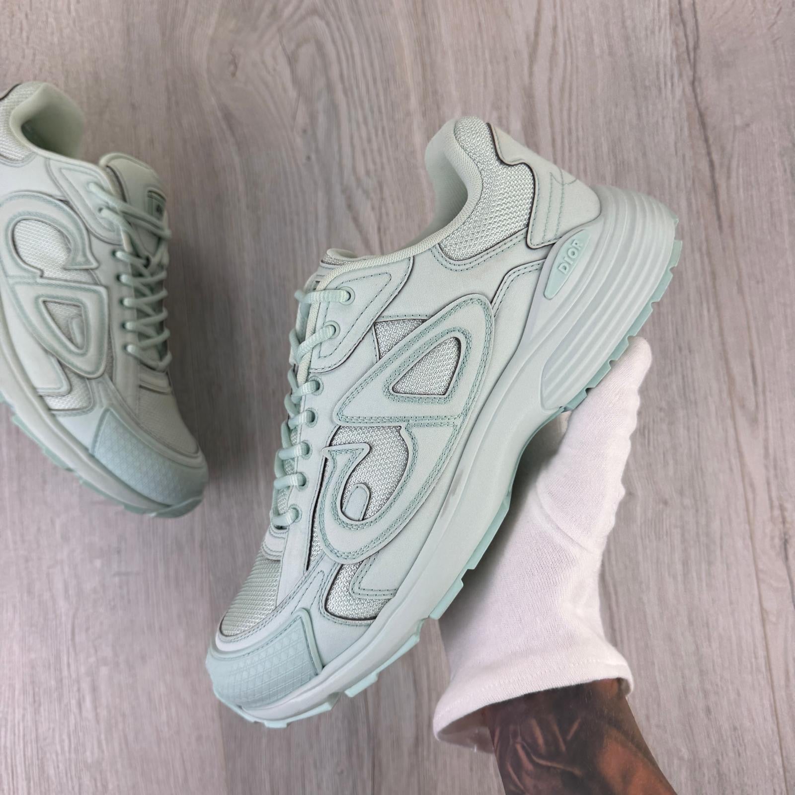Dior x Stone Island B30 Men’s Mint Green Trainers - 43 (Uk 9)