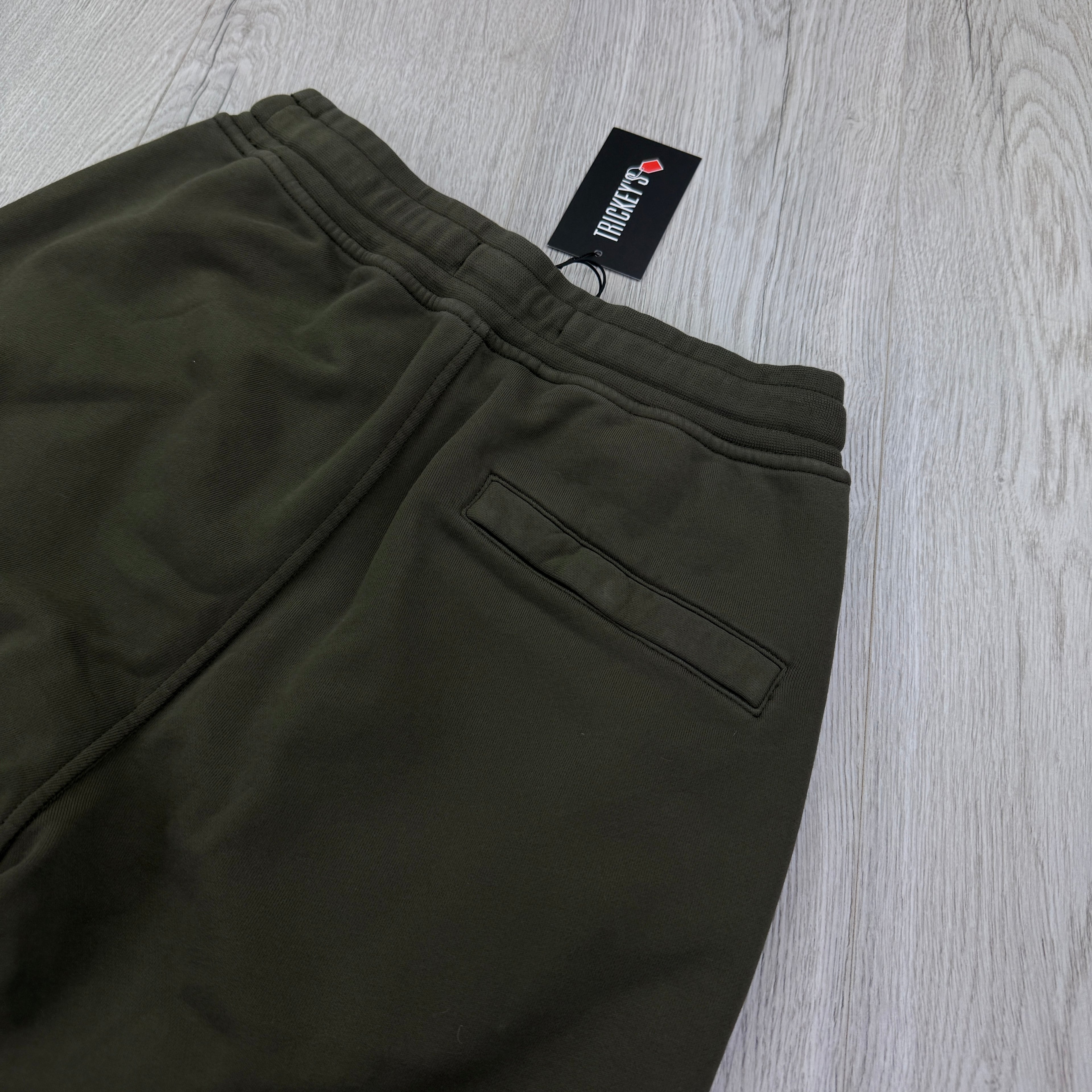 Stone Island Men’s Khaki Green Jersey Shorts