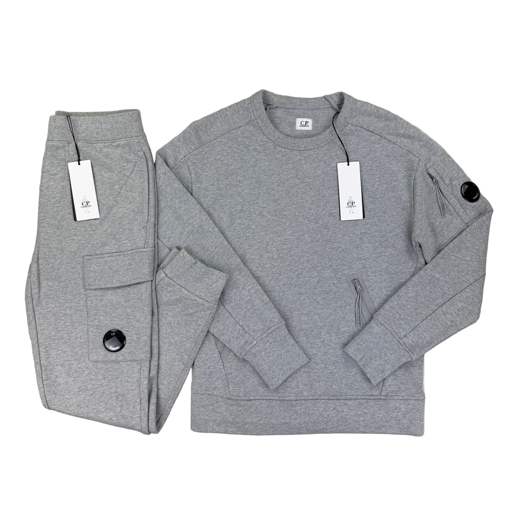Cp Company Men’s Grey Full Tracksuit - XS