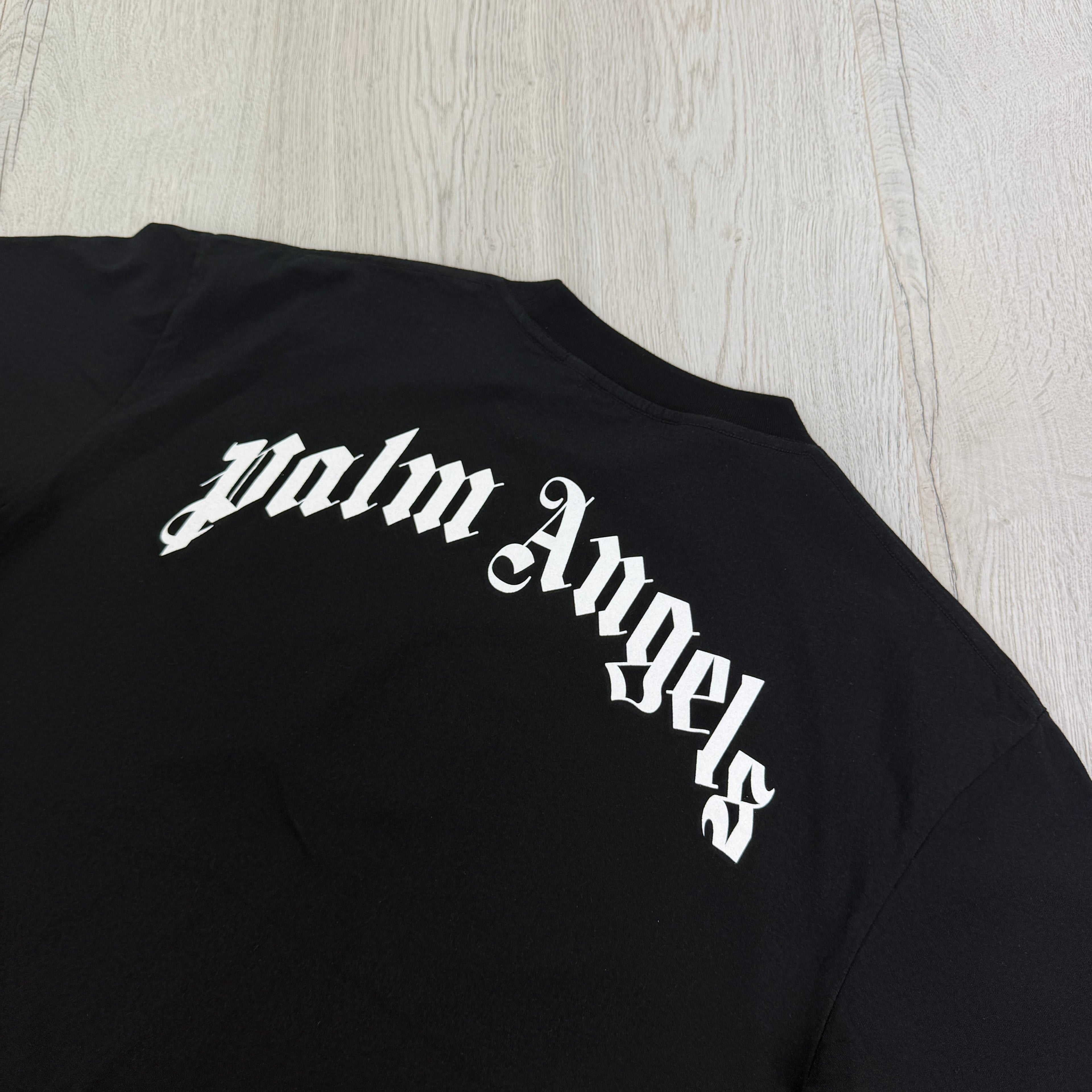 Palm Angels Kill Bear Black Oversized T-shirt - Large