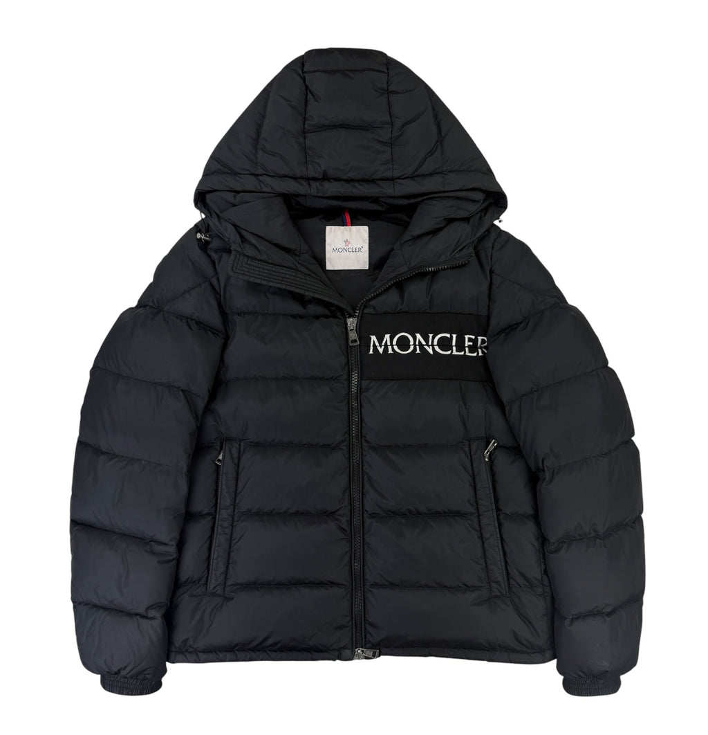 Moncler Men’s Aitton Giubbotto Black Puffer Jacket - Size 3