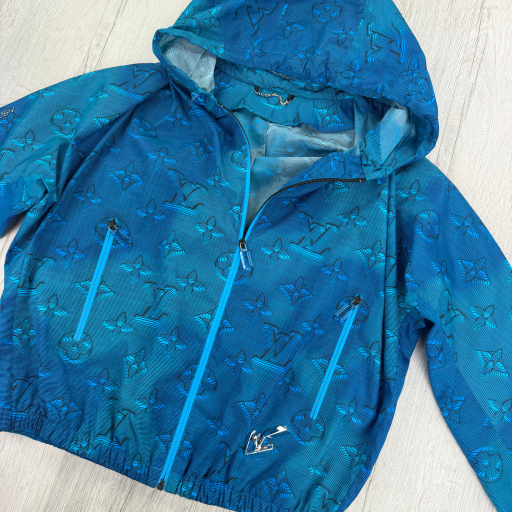 Louis Vuitton Men’s Blue 2054 Monogram Zip-up Windbreaker - 48 (Medium)