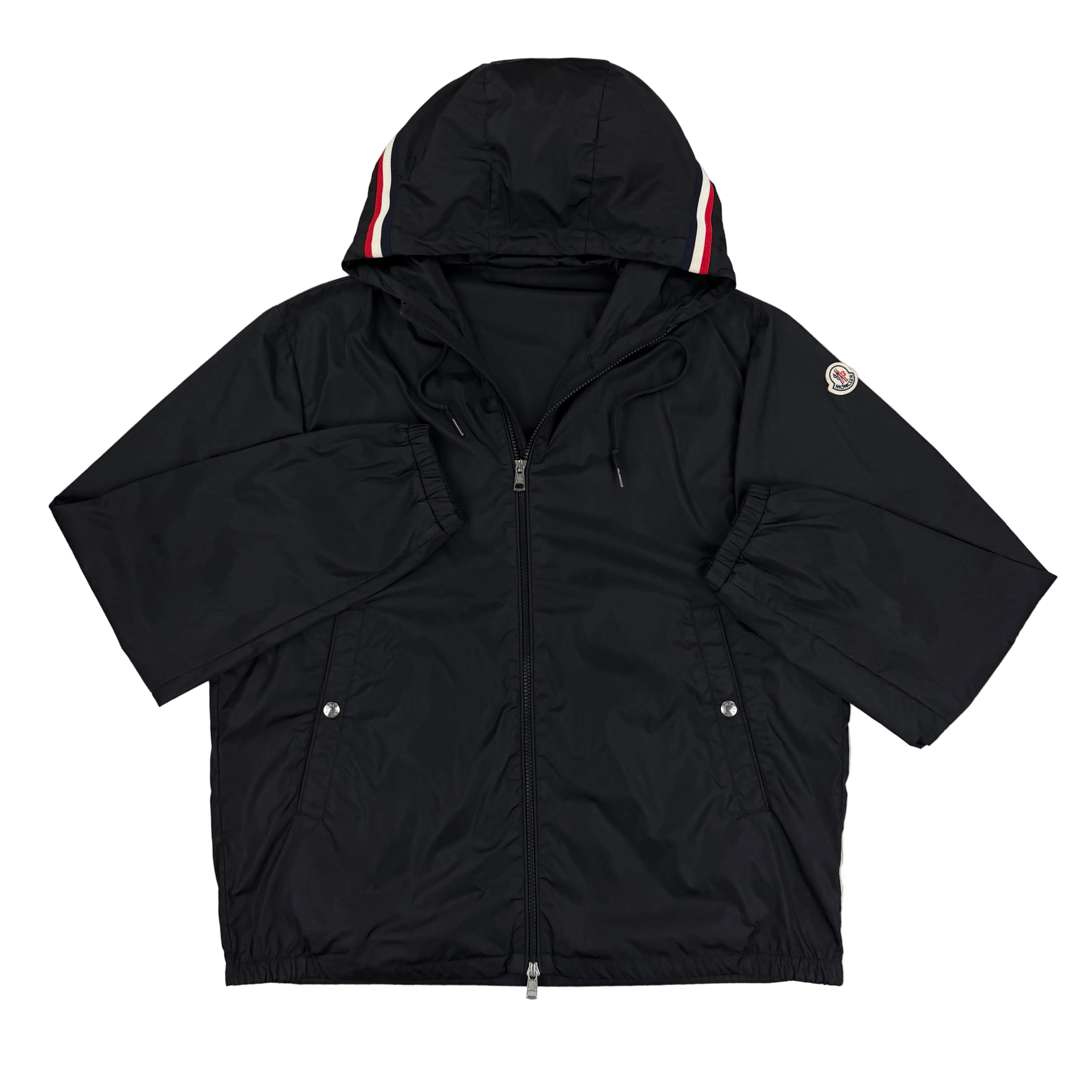 Moncler Men’s Grimpeurs Zip-up Black Windbreaker Jacket - Size 5