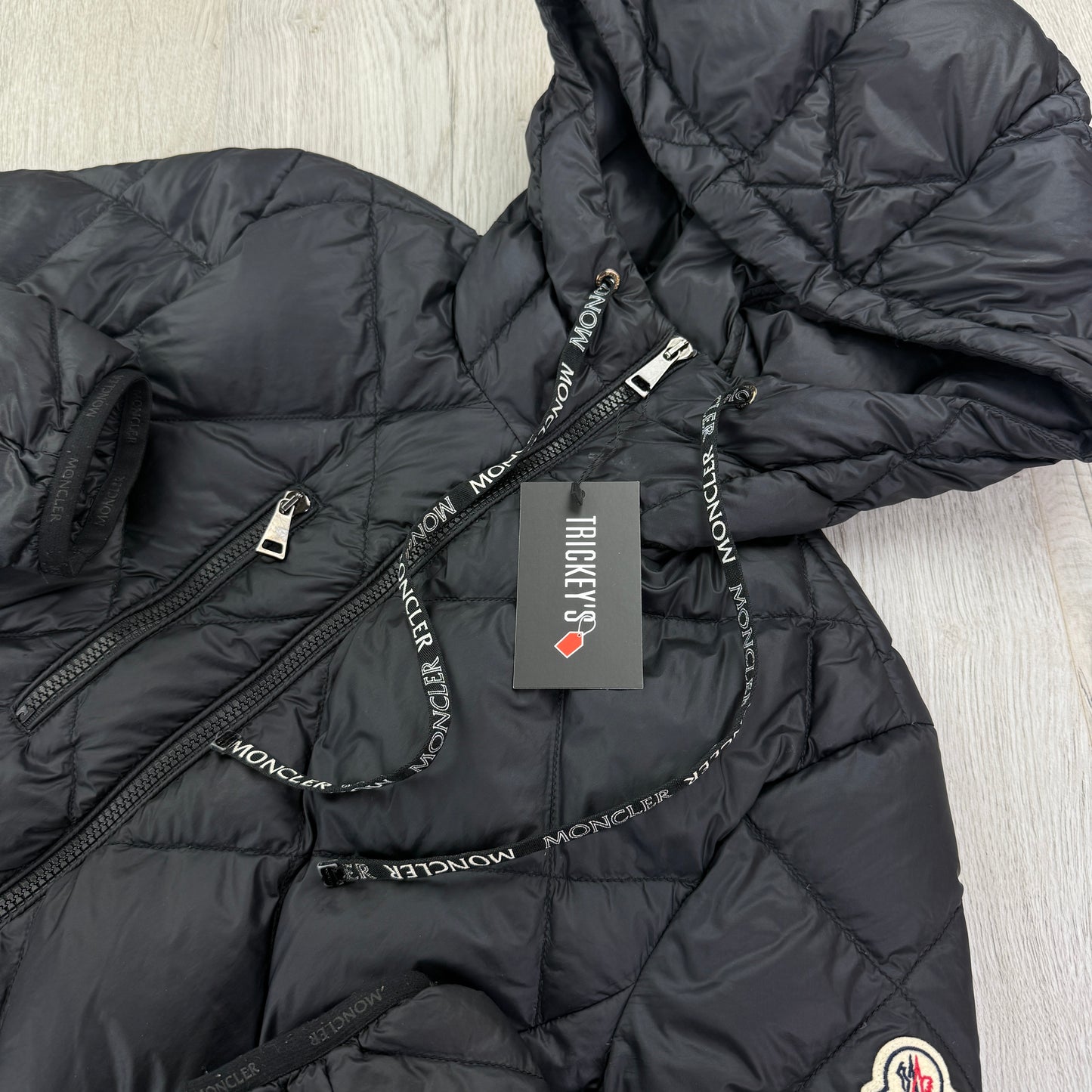 Moncler Women’s Oulx Black Zip-up Jacket - Size 3