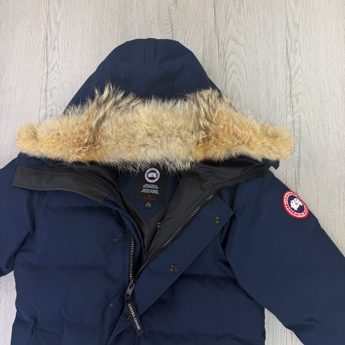 Canada Goose Men’s Navy Carson Parker Jacket - Medium
