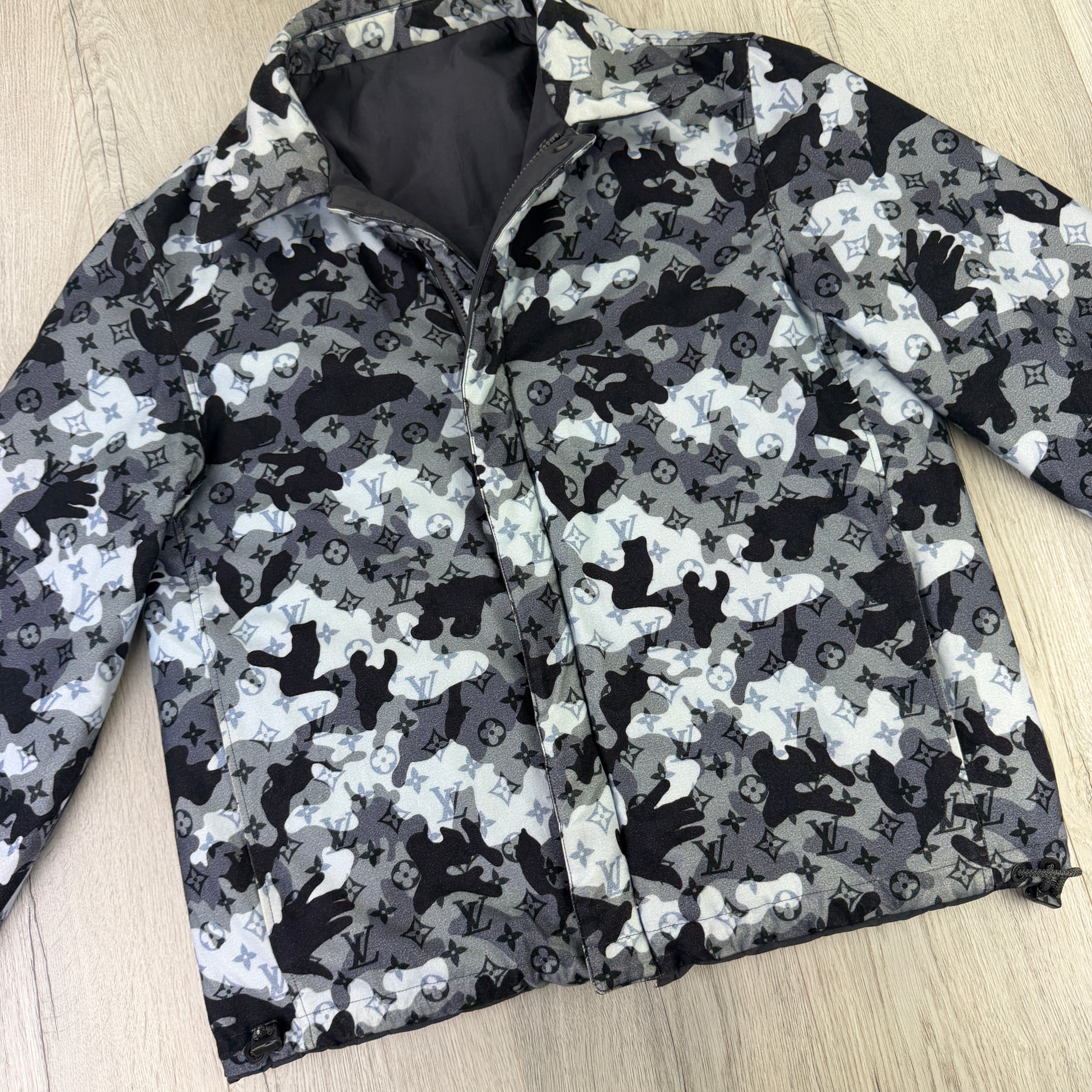 Louis Vuitton Men’s Monogram Reversible Camo Bomber Jacket - 50 (M/L)