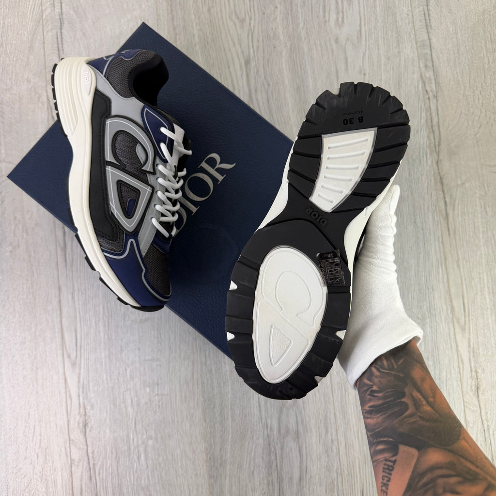 Dior B30 Men’s Navy CD Trainers