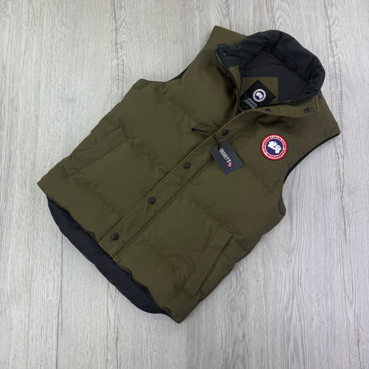 Canada Goose Men’s Khaki Freestyle Bodywarmer - Small