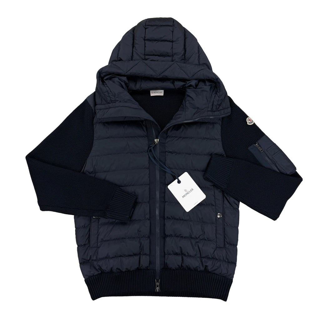 Moncler Men’s Navy Maglia Tricot Cardigan - XL