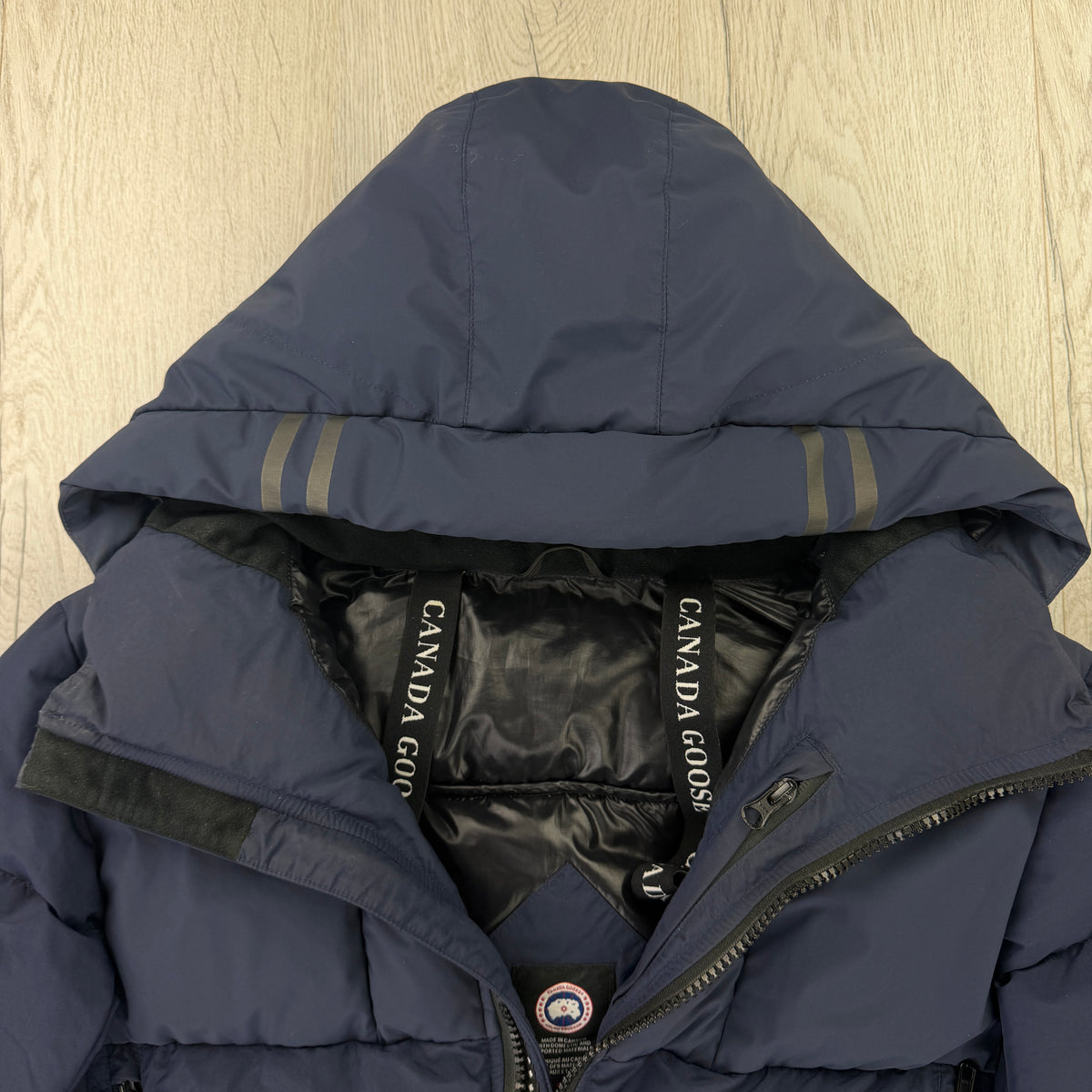 Canada Goose Men’s Blue Padded Hybridge Down Jacket - XL