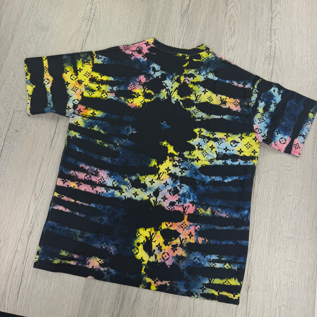 Louis Vuitton Men’s Monogram Tie Dye T-shirt - Medium