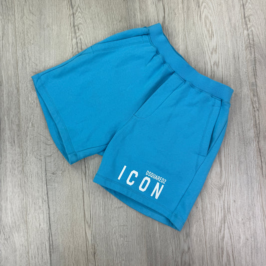 Dsquared2 Men’s Turquoise Blue Shorts - Small