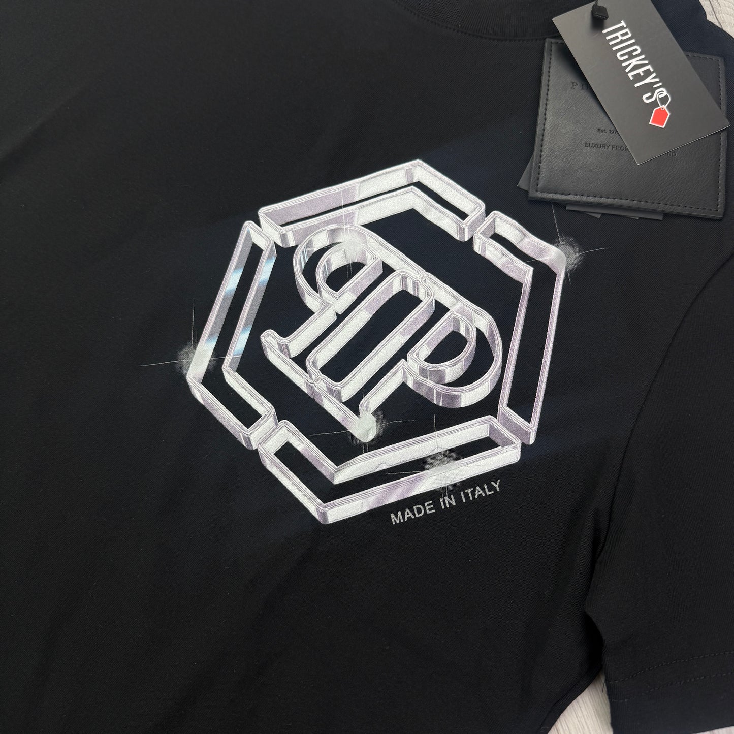 Philip Plein Men’s Black T-shirt - Medium