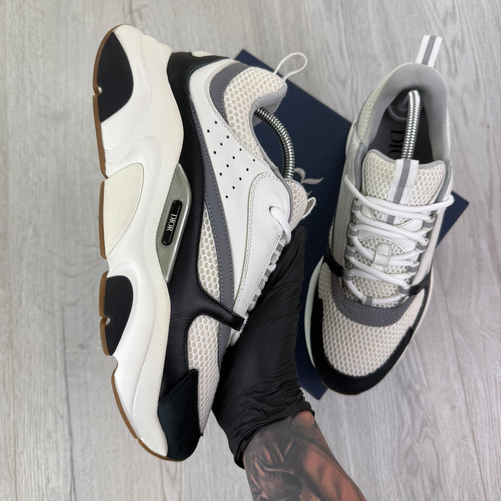 Dior B22 Men’s Black & White Trainers - 44 (Uk 9/9.5)