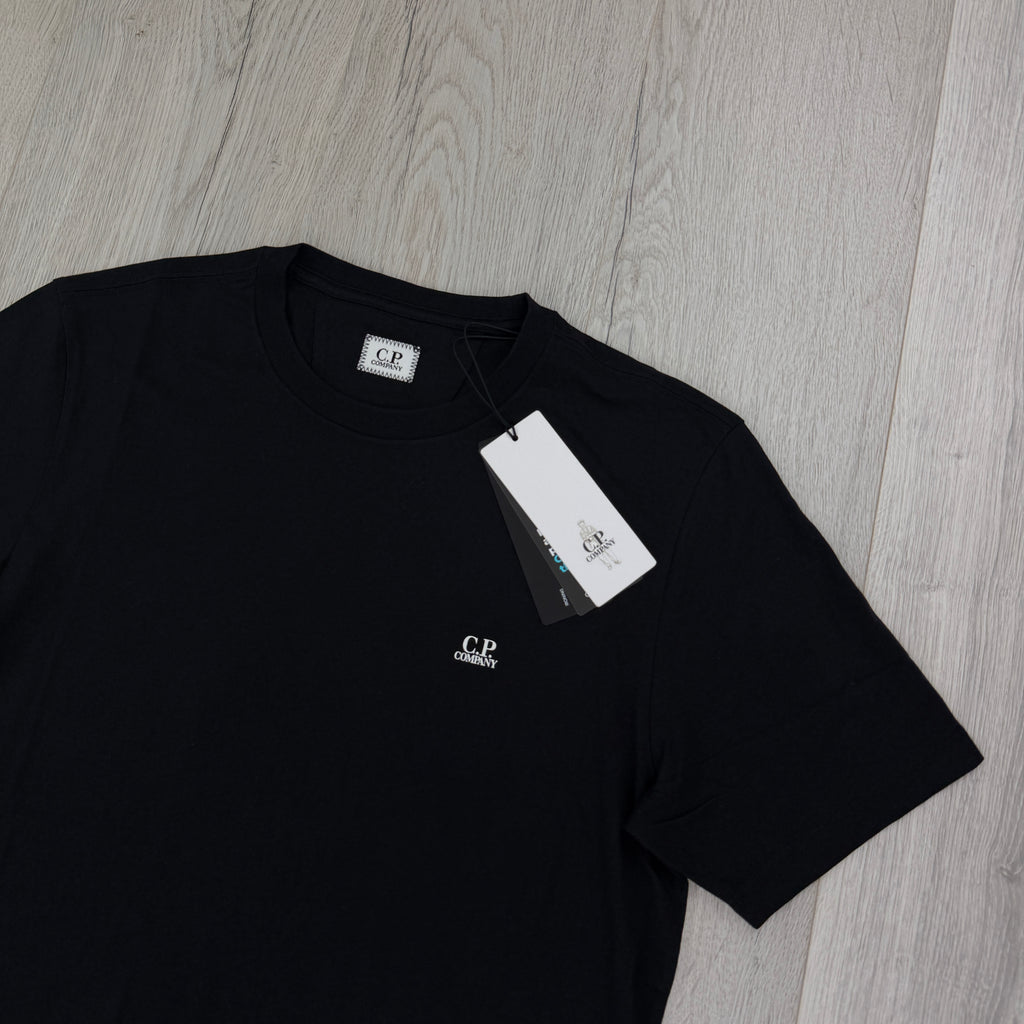 Cp Company Men’s Grey Shorts & Black T-shirt Set