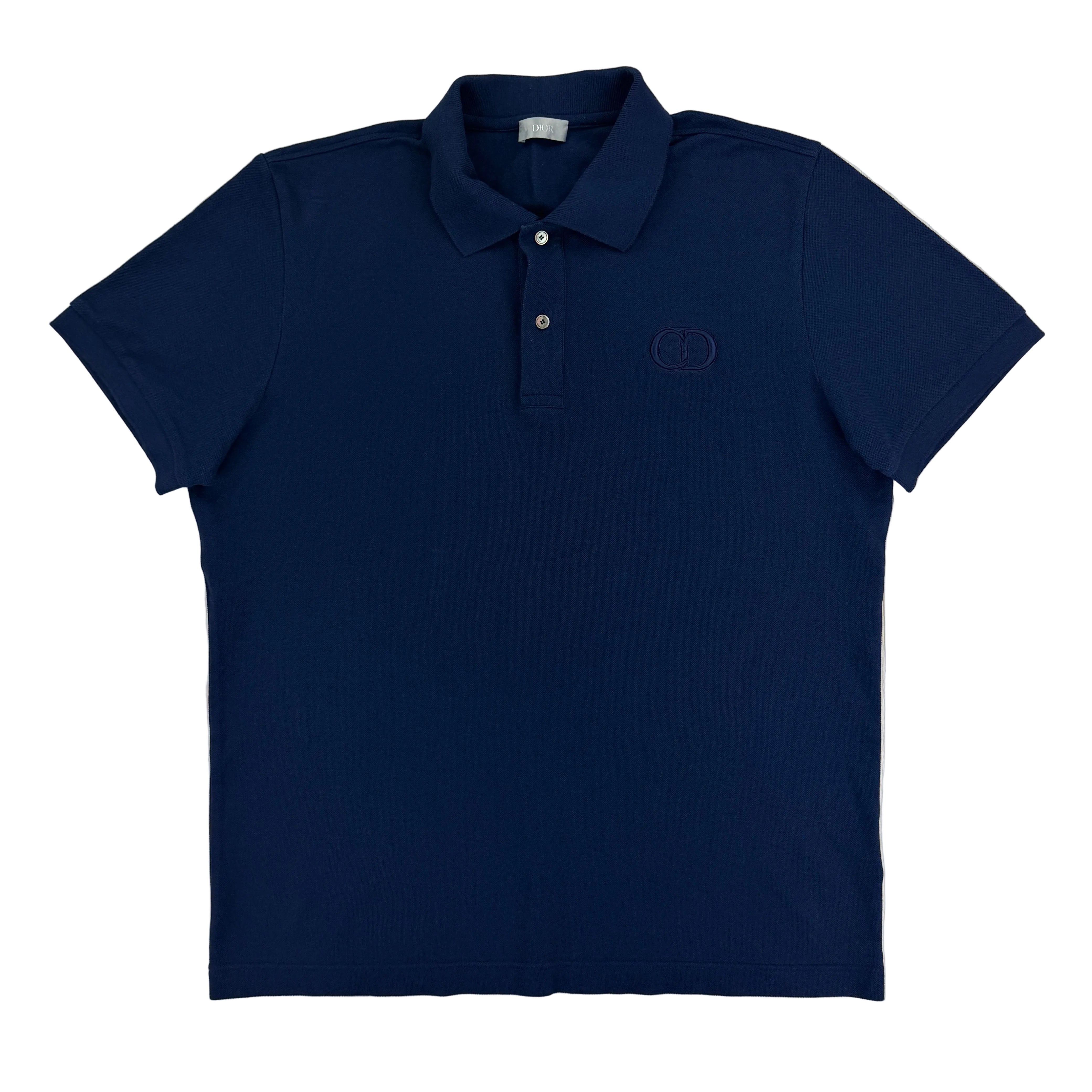 Christian Dior Men's Navy Polo Shirt - XL – Trickey.store