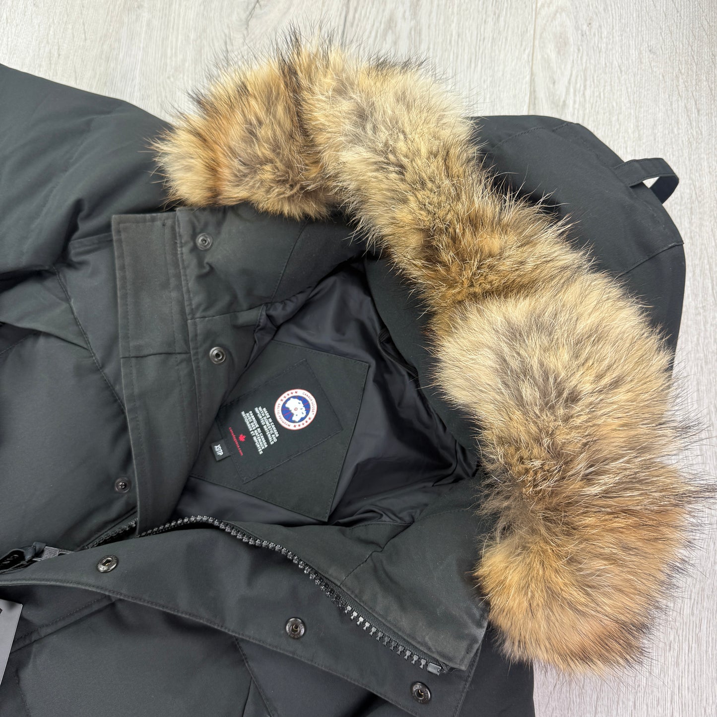 Canada Goose Men’s Black Emory Parker Jacket - XS