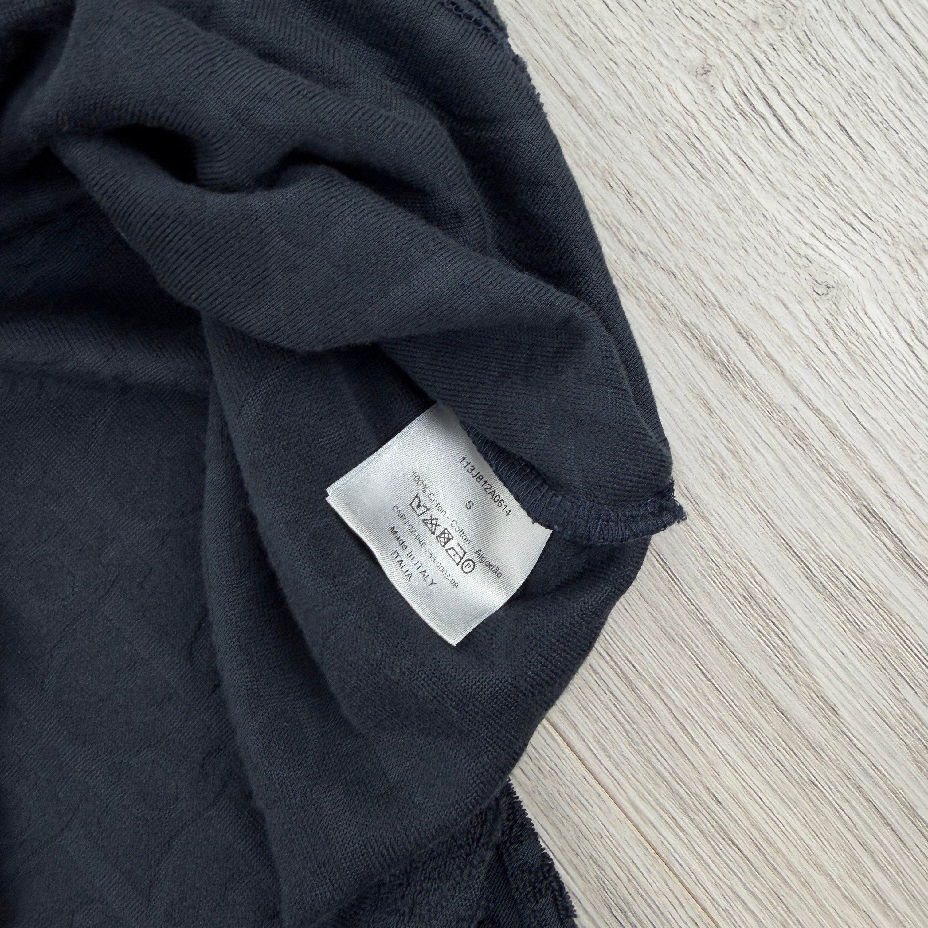Dior Men’s Navy Oblique Towel Polo Shirt - Small (Fit Medium)