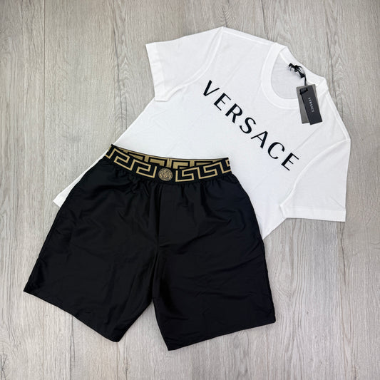 Versace Men’s T-shirt & Swim shorts set