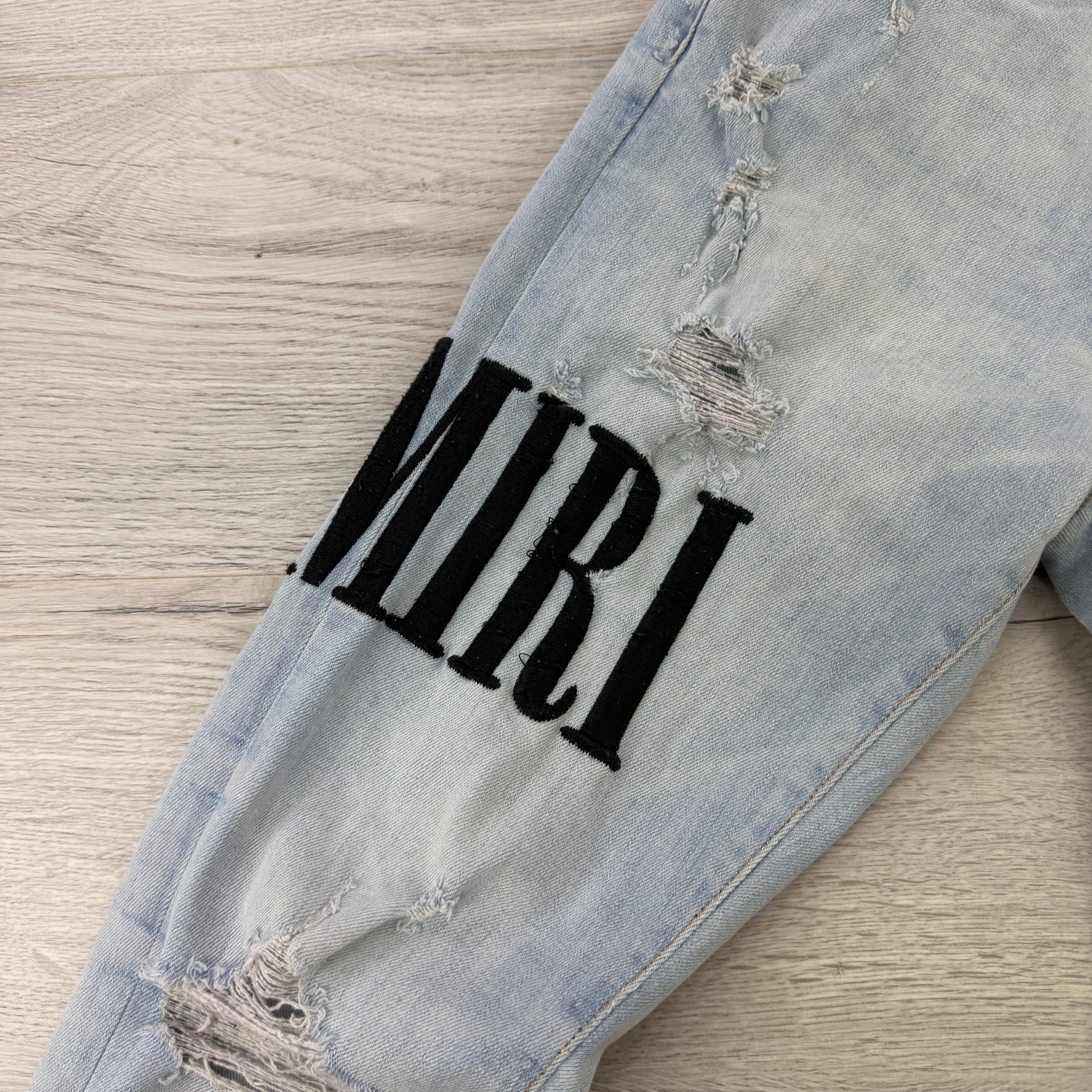 Amiri Men’s Blue Denim MX1 Jeans - Uk 31