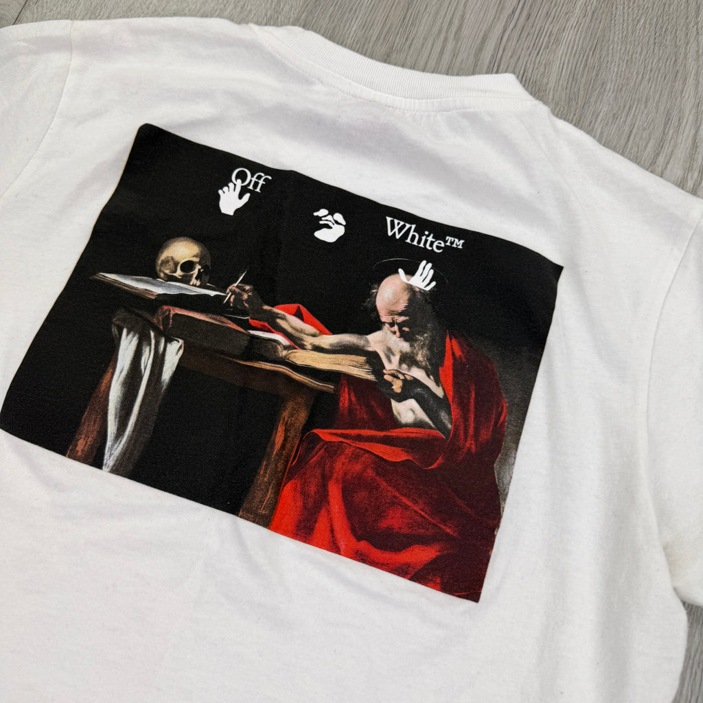 Off White Men’s White Caravaggio T-shirt - XS