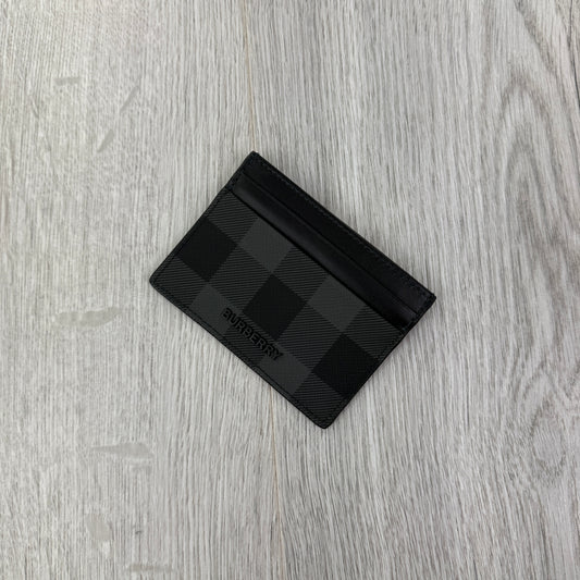 Burberry Check Black Card Case