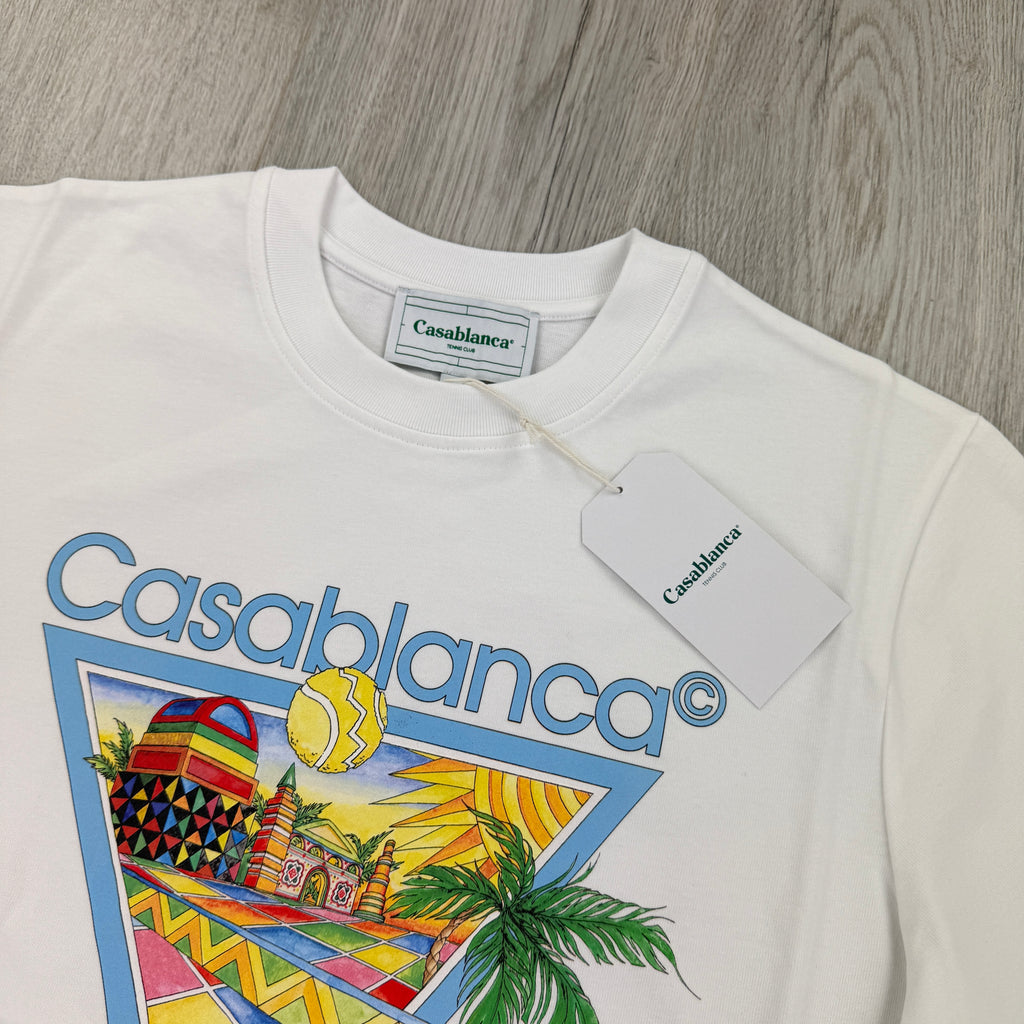 Casablanca Men’s White T-shirt